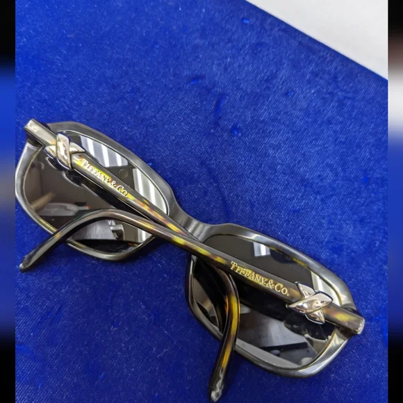 Tiffany & Co. Optical frames #543 TIFFANY & Co. Eyeglasses TF 2223-B 8055 54-16 Black on Blue  main image 4